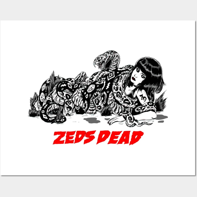 Zeds Dead Wall Art by Luis Vargas